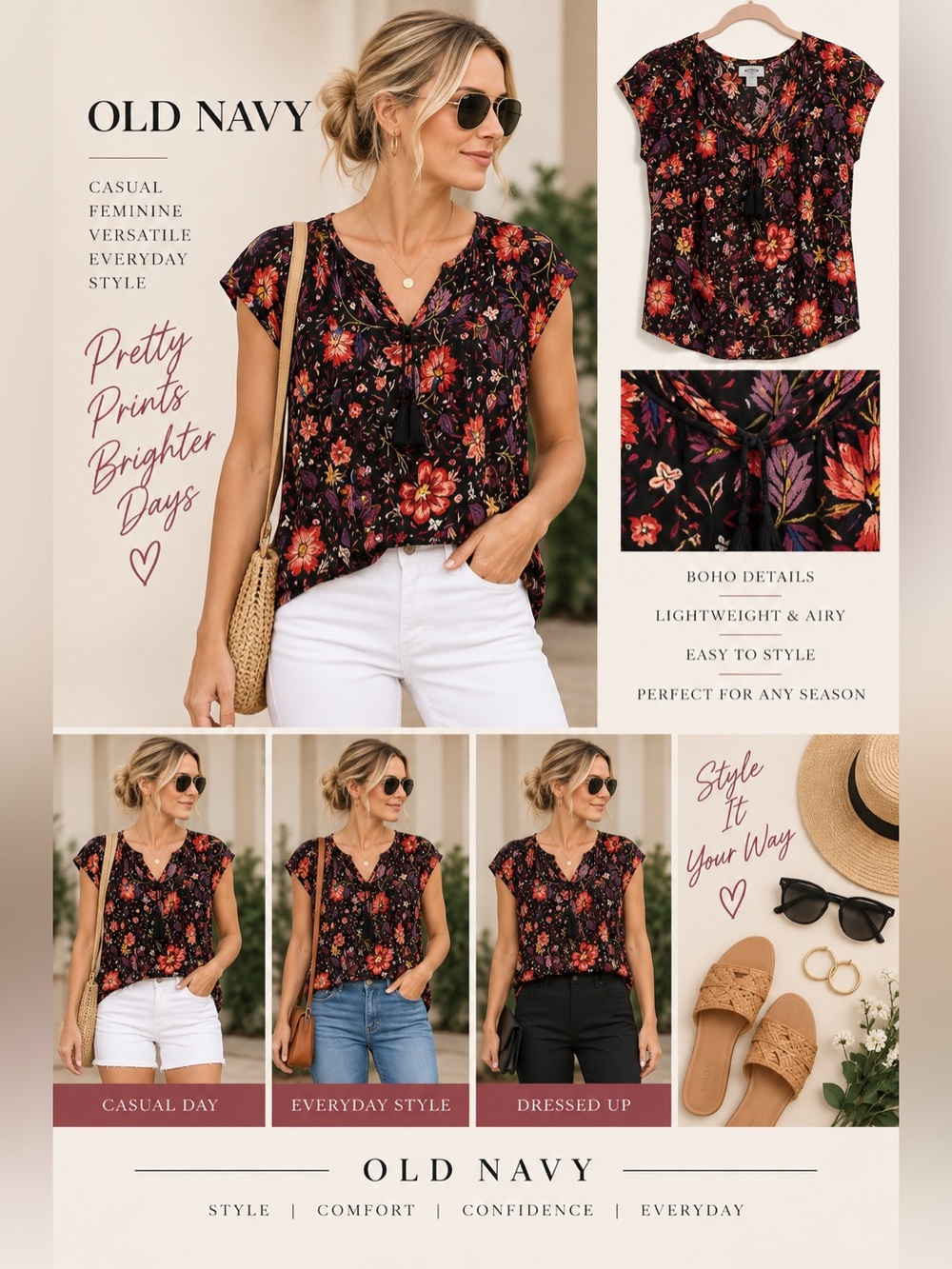 2055 Old Navy Bobo Top Small
